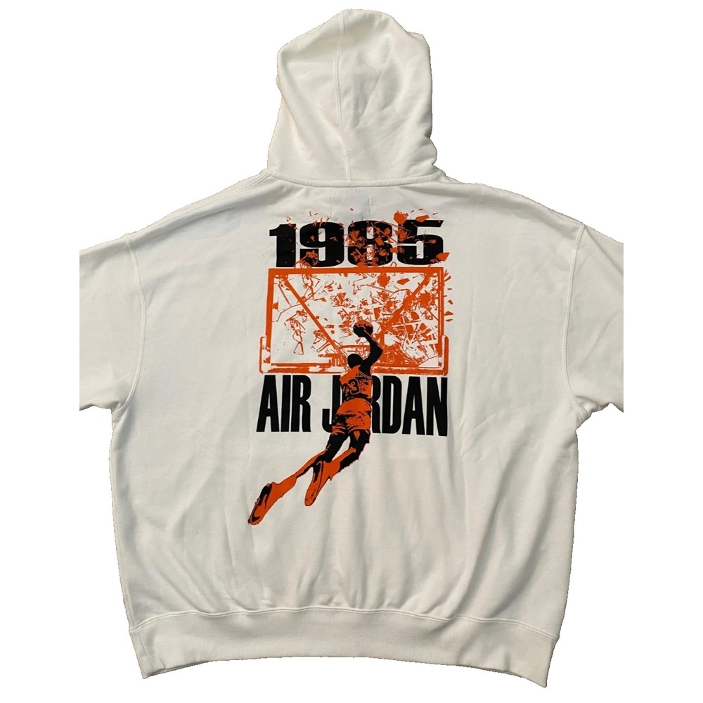 Nike Jordan Hoodie Mens XL Sweatshirt Brooklyn Oversized Pullover IF5853-133